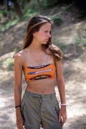 Amber Brkich in the season 2 of Survivor